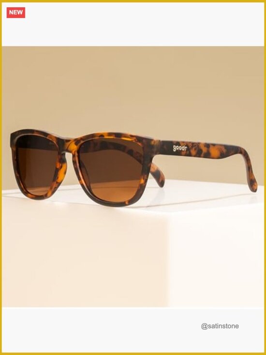 Polarized Sunglasses with Plastic Frames, UV400 Protection, No Slip No Bounce main image 5